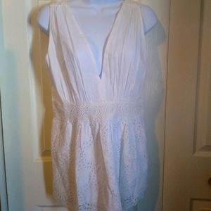 Cream top NWOT
